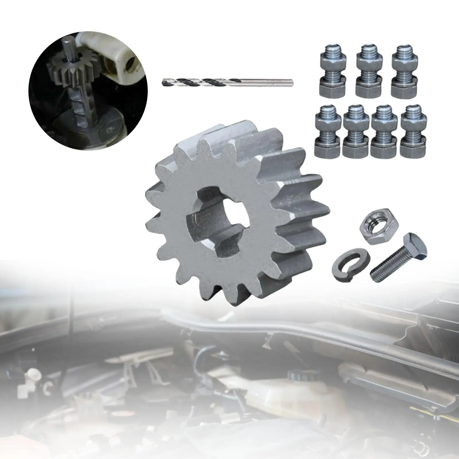 Reservewielwiel Gear Fix Premium reserveonderdelen met hoge prestaties Vervangt Backup Stent Reparatiepakketkit voor VW Sharan 96-10