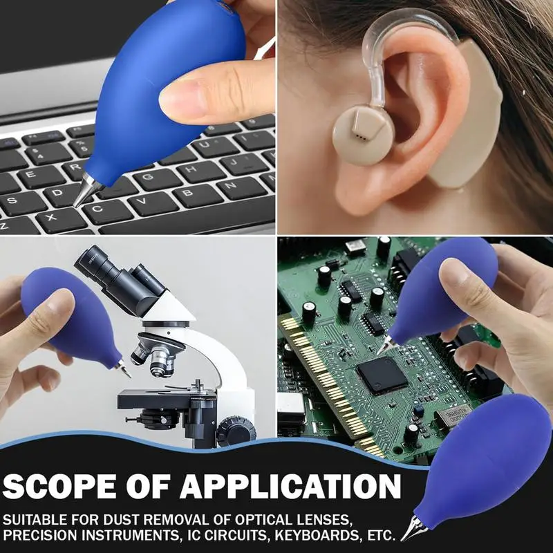 Gummi-Luftgebläse, Luftbirnengebläse, Reinigungswerkzeug für elektronische Geräte, manuelle Staubblaskugel für Kameraobjektiv-Tastaturen