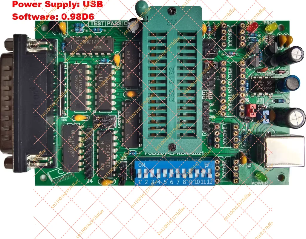 PCB5 Multifunctional Programmer EPROM FLASH MCU Writer Mainboard 93Cxx