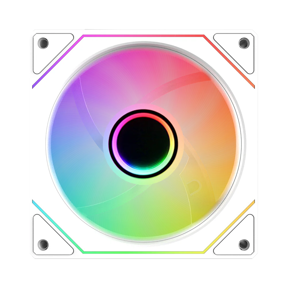 120 ملم RGB FAN جهاز كمبيوتر شخصي مروحة وحدة المعالجة المركزية برودة ARGB مراوح تبريد Ventilador