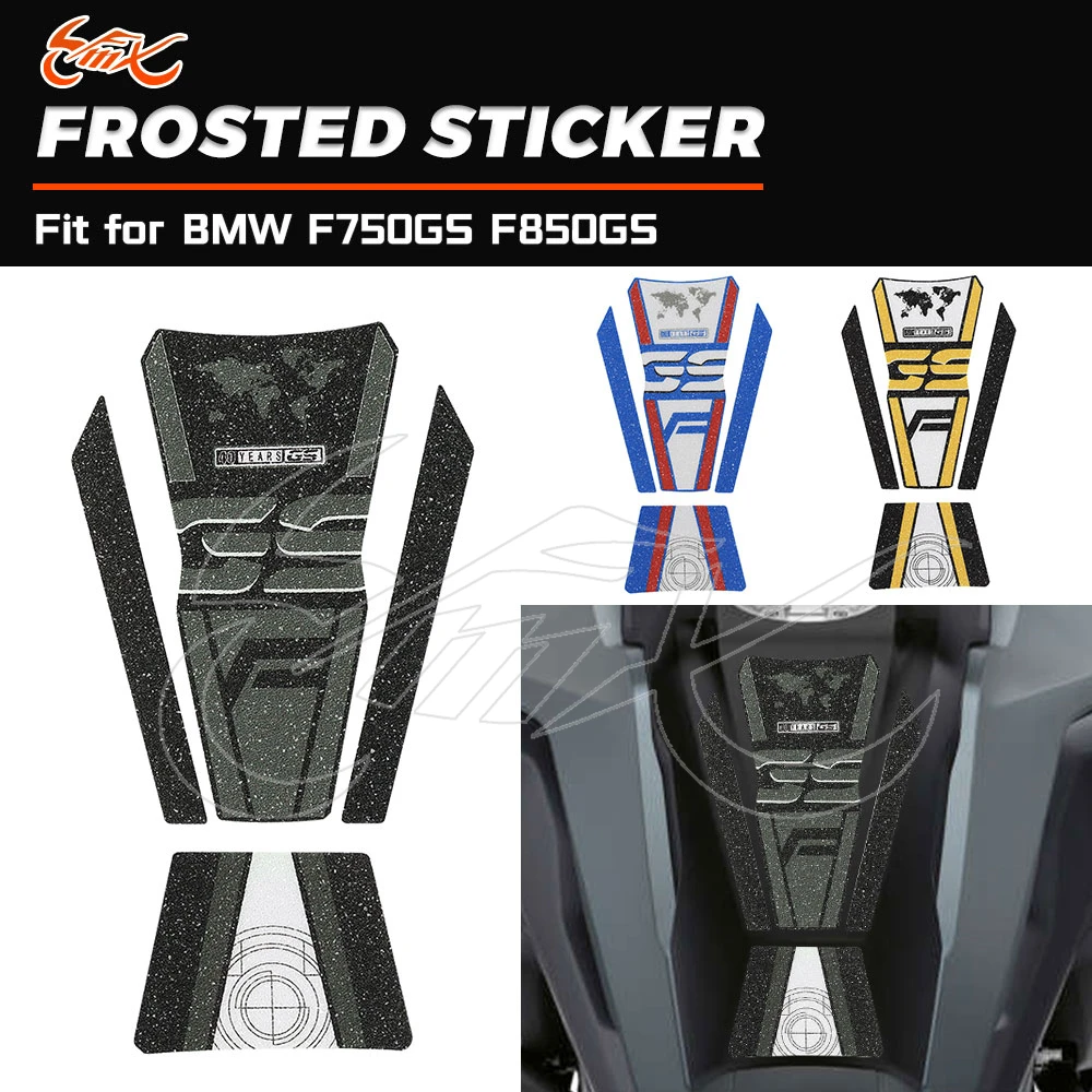 

Frosted Motorcycle Fuel Tank Pad Sticker Protector Decals Fit for F750GS F 750 GS 2018-2024 F850GS F 850 GS 2020-2024