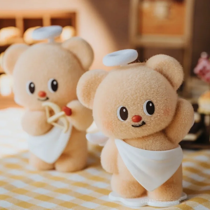 The New Cute Butterbear Business Day Series Blind Box Hand Table Decoration Doll Plush Fan Collection Exclusive Gift