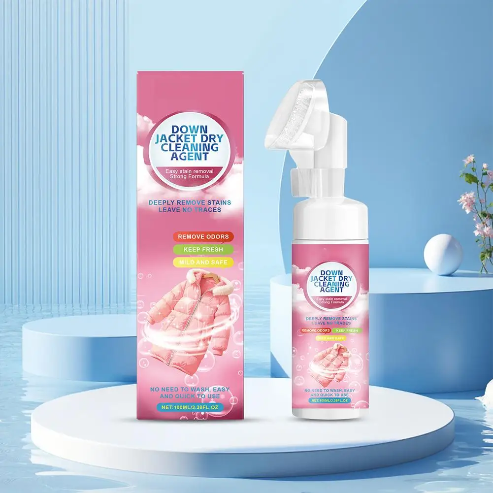 

Specialized Dry Cleaner for Down Jacket Cleaning–Convenient Stain Removal,Water-Free Cleaning,Gentle Formula,Fabric Protection