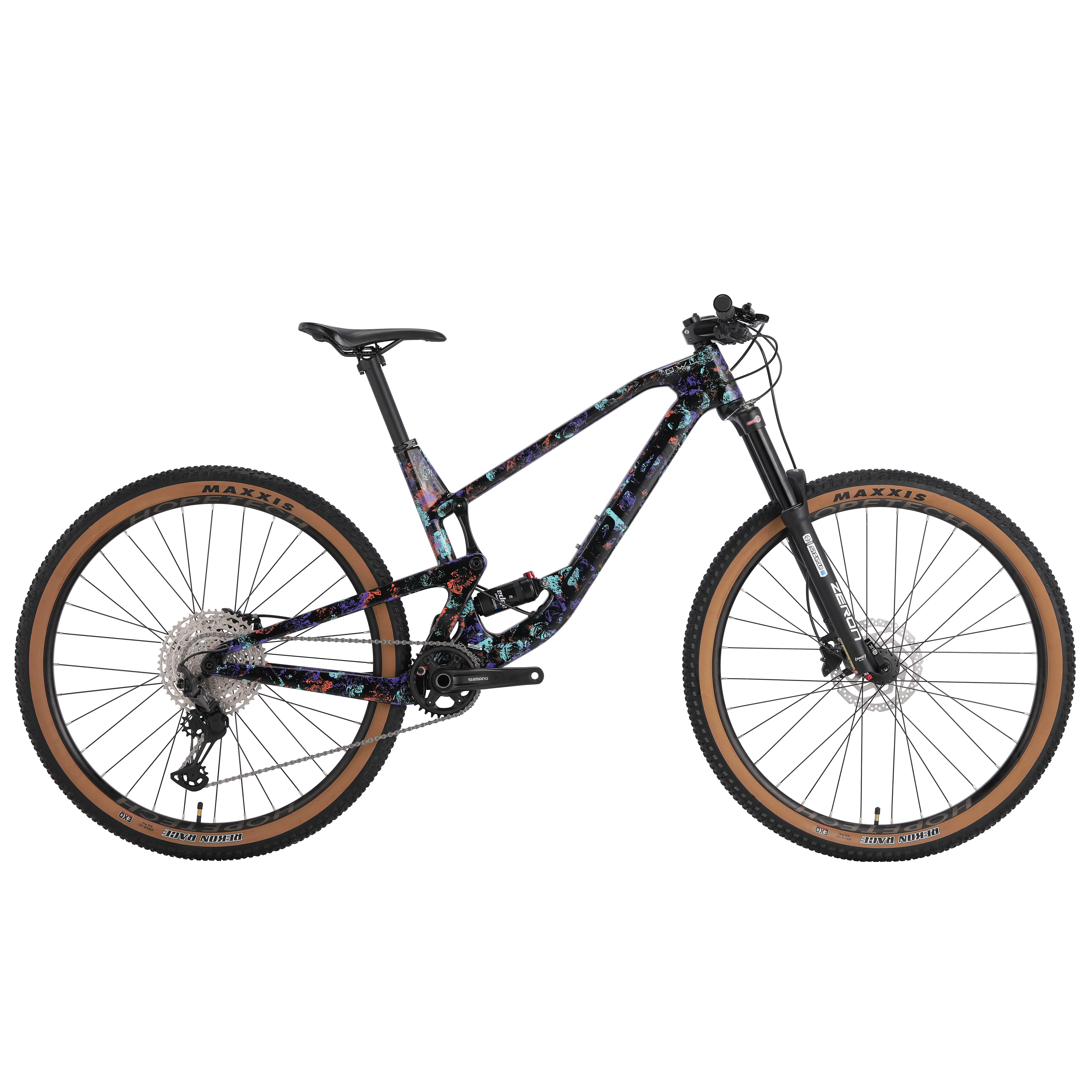 Cuadro de Bicicleta de Montaña MTB de Carbono Personalizado, Material de Fibra de Carbono, Estructura de Alta Resistencia de 24 Velocidades, Accesorio para Bicicleta de Montaña Todoterreno
