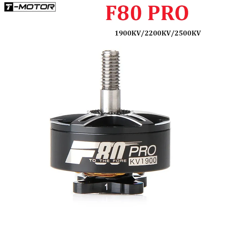 T-MOTOR T-Motor F80 PRO 1900KV/2200KV/2500KV FPV Brushless Electrical Motor for RC Models Drone 220 250 FPV Racing Frame