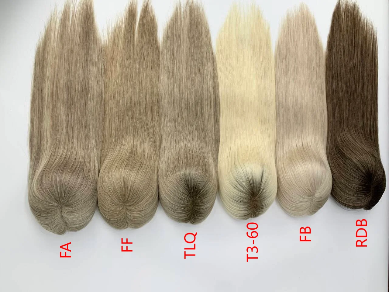 Virgin Hair Topper | Hand-Tied Mono | High Density & Natural | No Short Hair | Multiple Colors & Sizes | Wig