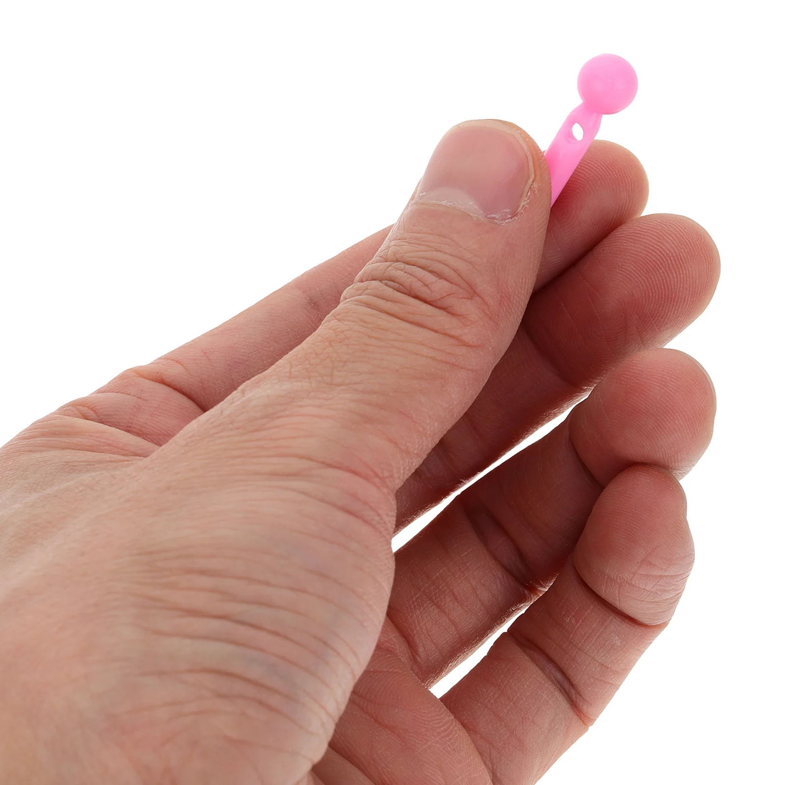 

10pcs Tail Beads For Kids Umbrella Replacement Sturdy Plastic Rain Umbrella Repair Parts Small Beads Convenient Durable Use