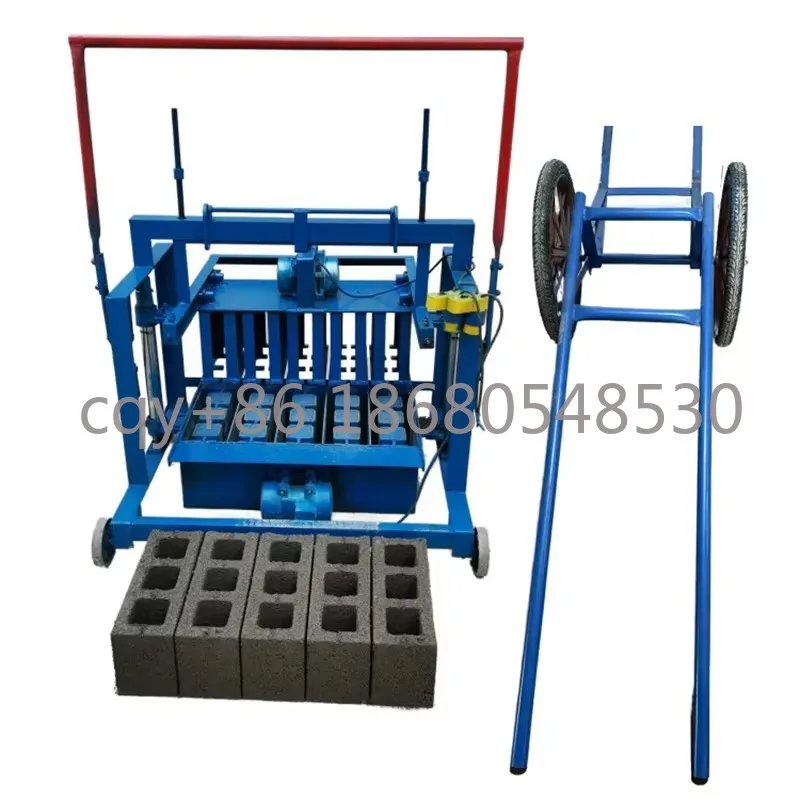 

PO 2-45 Small Manual Concrete Cement Block Brick Making for Sale in Uganda