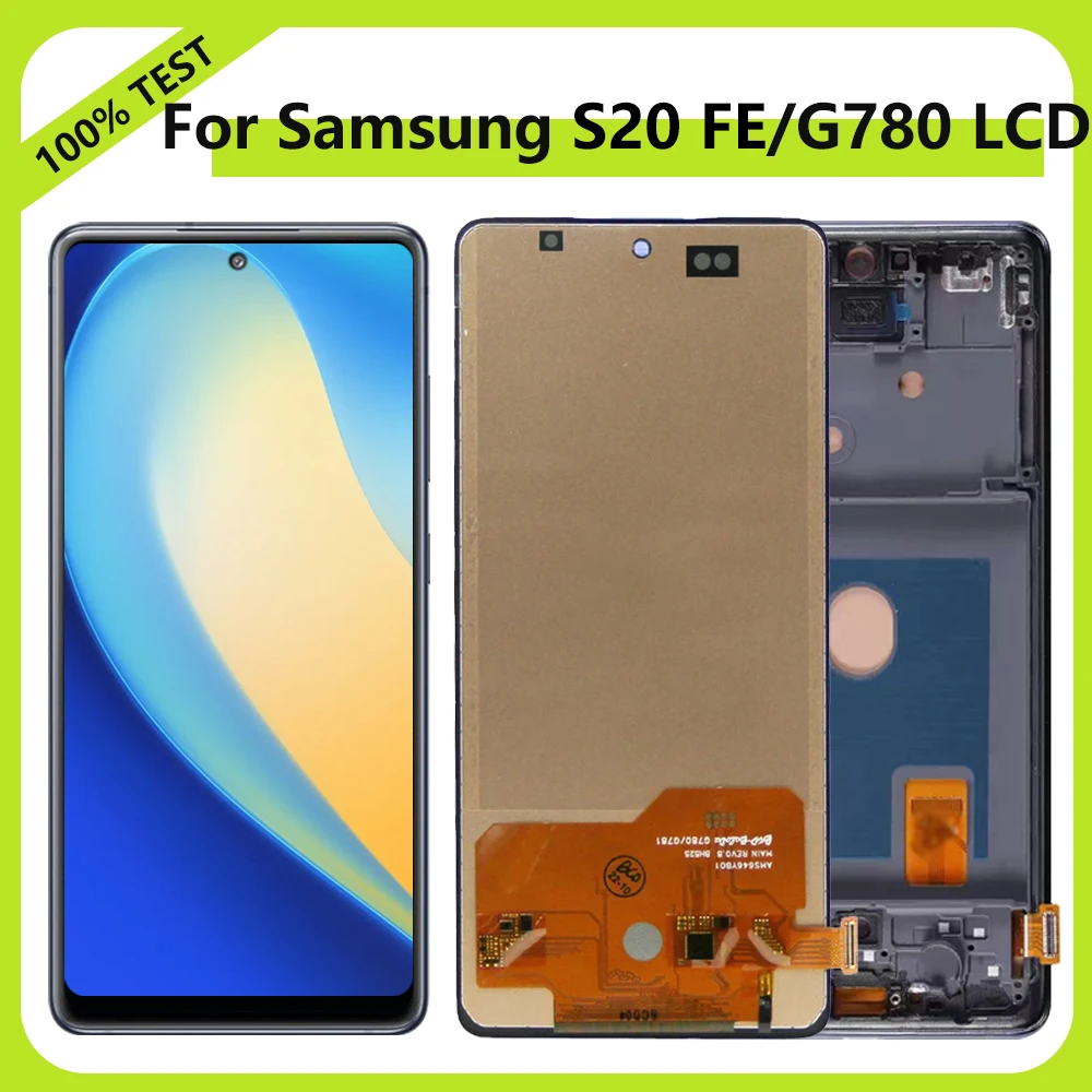 TFT S20FE G780 LCD Display Screen For Samsung Galaxy G780F G780F/DSM G780LCD Display Touch Screen Digitizer Assembly Replacement