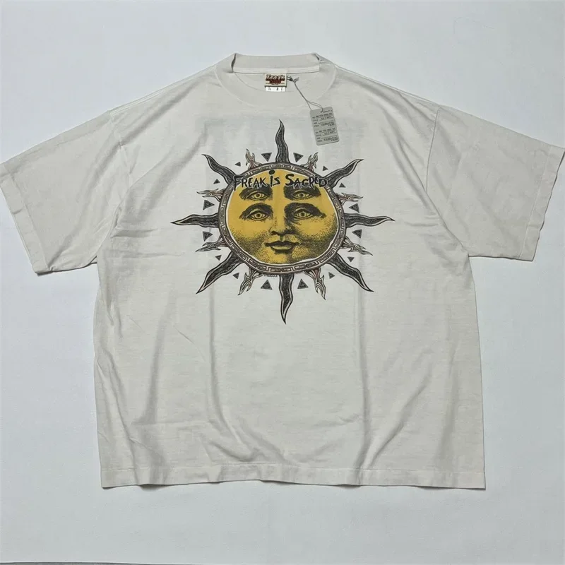 

25SS CACTUS PLANT FLEA MARKET CPFM T Shirt Men Women 1:1 Best Quality SAINT MICHAEL Oversized T-shirt