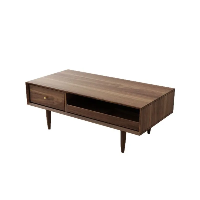 

Nordic simple coffee table solid wood tray