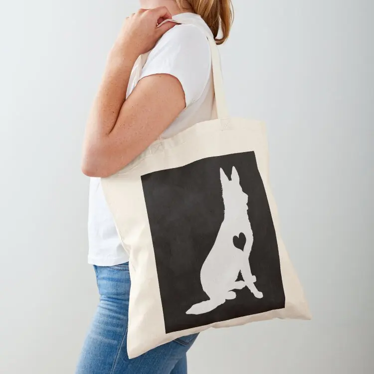 

Adore German Shepherds Tote Bag Big bag shopper bags for women reusable shopping bags Handbags