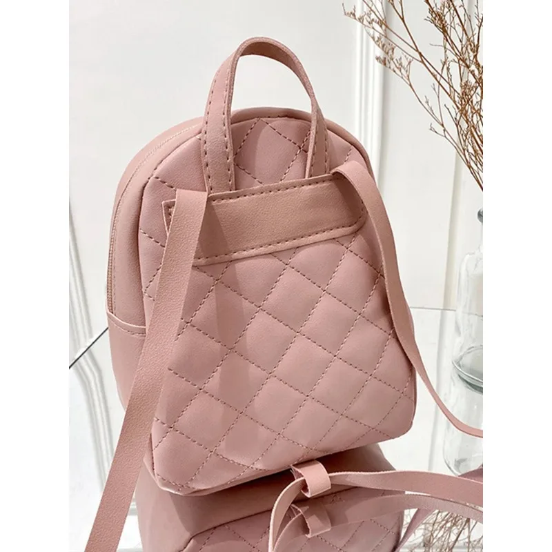 Ruit Geruit Patroon Tas Grote Capaciteit Schouder Crossbody Casual Mobiele Telefoon Rugzak Voor Vrouwen