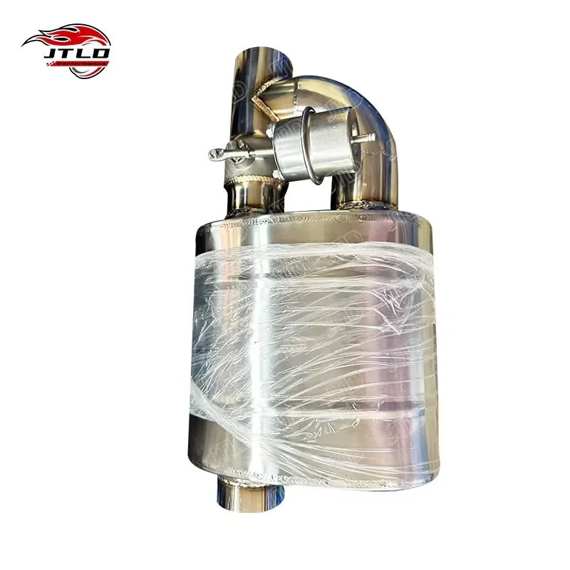 High Quality 76mm / 3 Inch Car Valvetronic Vacuum Exhaust Valve Muffler Air Pump Pipe Type Exhaust Valved Pipe