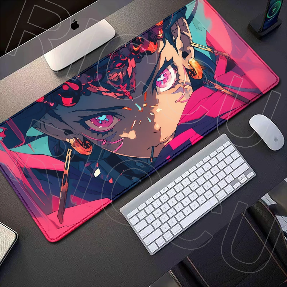 Desk Mat Aecthetics Mousepad Anime Boy Table Pad PC Offices Desk Accessories Gamer Professional Keyboard Pad Gaming Extended Mat
