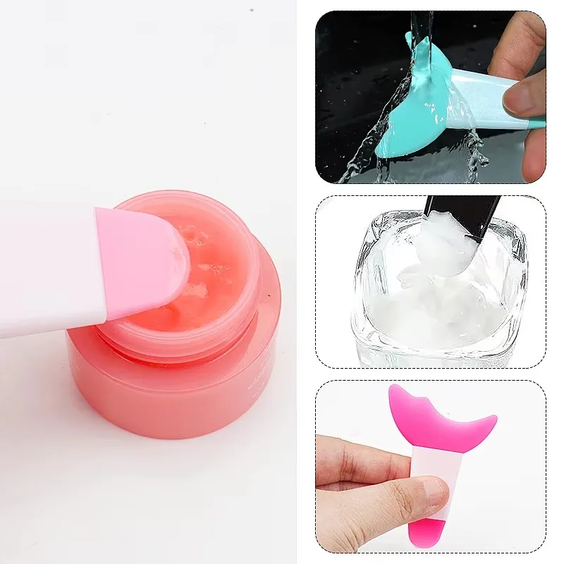 Eyeliner Template Silicone Eye Makeup Stencils Eyelash Baffle Mascara Shield Applicator Guard Pads Eyebrow Eyeliner Shaping Tool