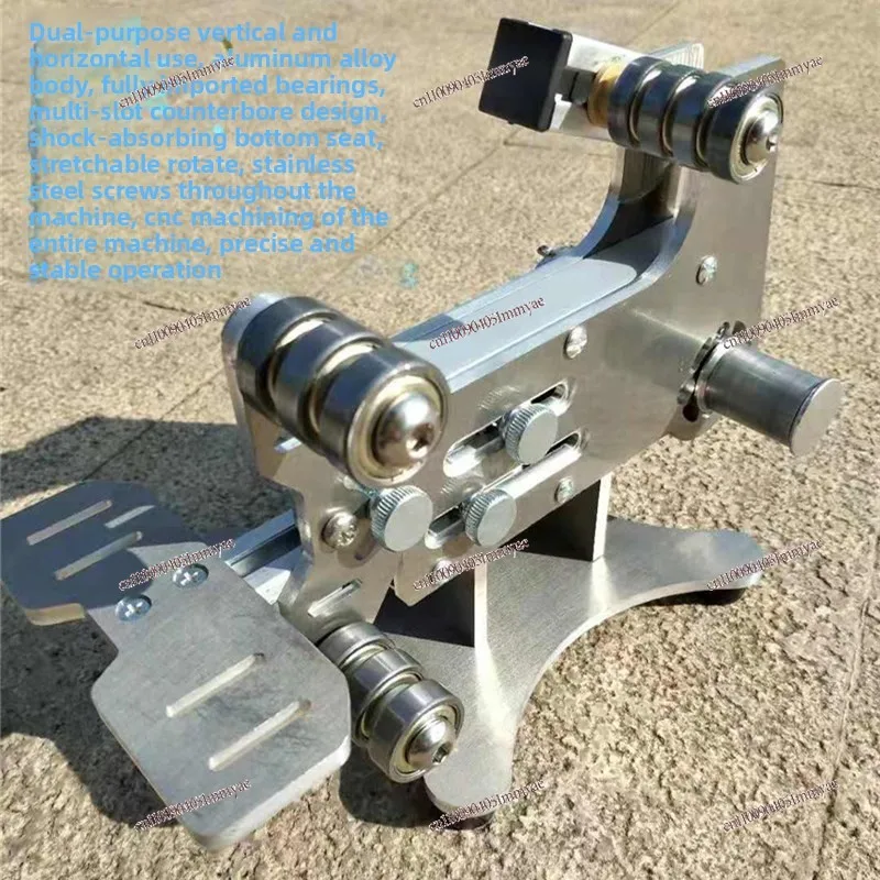 متعددة الوظائف مطحنة الرمل الصغيرة الكهربائية الصغيرة حزام ساندر DIY سطح المكتب #6