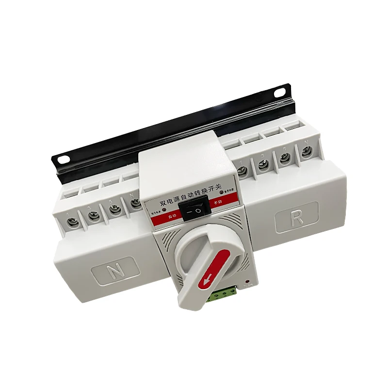 2P AC200V-240V 4P AC350-415V MCCB type Dual Power Automatic transfer switch ATS