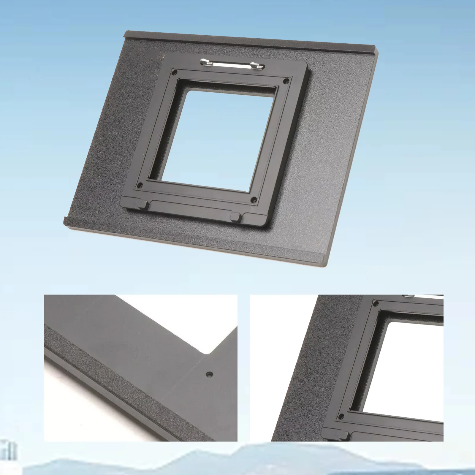 Para hasselblad v adaptador de metal de alta qualidade para linhofinarinar toyo cavaleiro wista 4x5 câmera