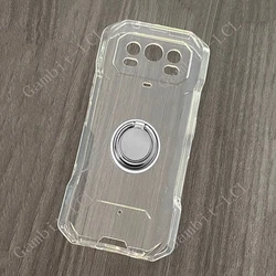 For Ulefone Armor 27 4G 27 Pro Armor27T 27T 27Pro 27TPro Back Ring Holder Bracket Phone Case Smartphone TPU Soft Silicone Cover