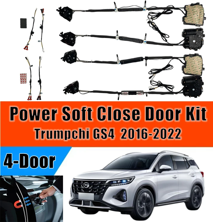 Xcar for Trumpchi GS4 2016-2022 Car OEM Automatic Soft Close Door Electric Suction Kit Auto Power Closing