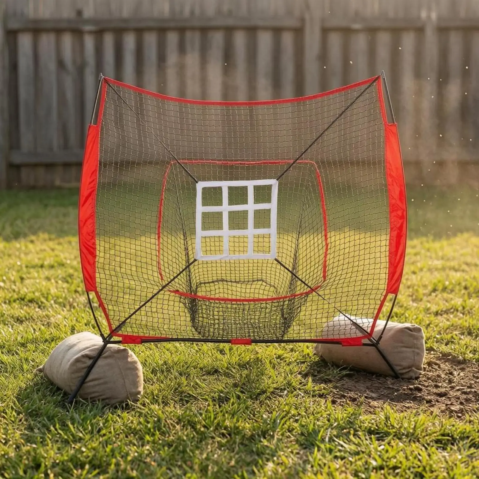 diamond-sport-batting-practice-net-black-mesh-sports-gear-ball-collection-pocket