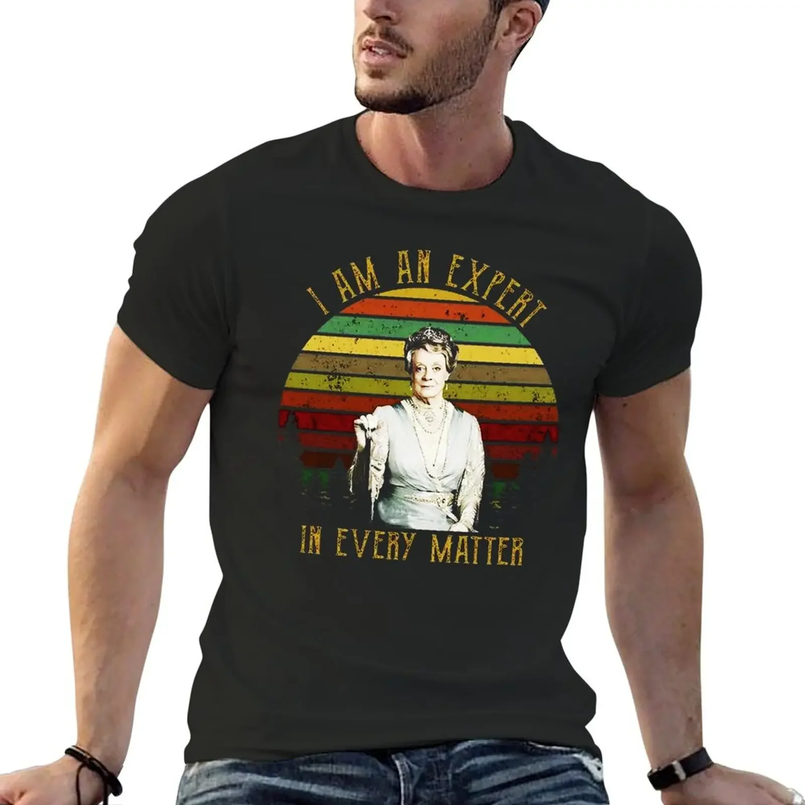 

I am an expert in every matter Downton Abbey, design T-Shirt graphic tee shirt essential t shirt luxury clothes men