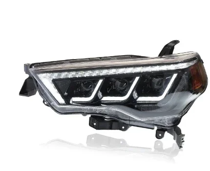 For 14-20 Toyotas Supra Headlight Assembly  4Runner Modified LED Daytime  Lights Running Water Turning car accessories