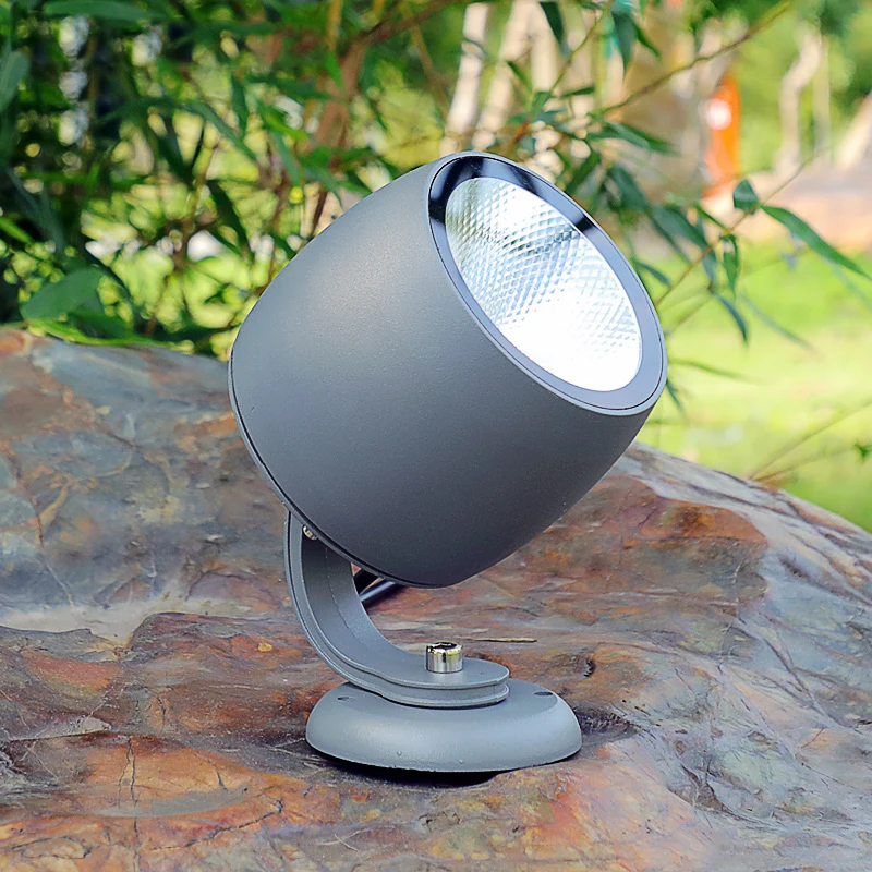 Lampe de paysage étanche avec angle de lumière, décoration de jardin, éclairage d'extérieur, forme enfichable, 10W, 20W, 30W, AC 110V, 220V, LP65