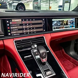 Podwójny ekran 128G dla Porsche Panamera 2010-2017 Inteligentny system Nawigacja GPS Radio samochodowe Odtwarzacz multimedialny Carplay Auto WIFI