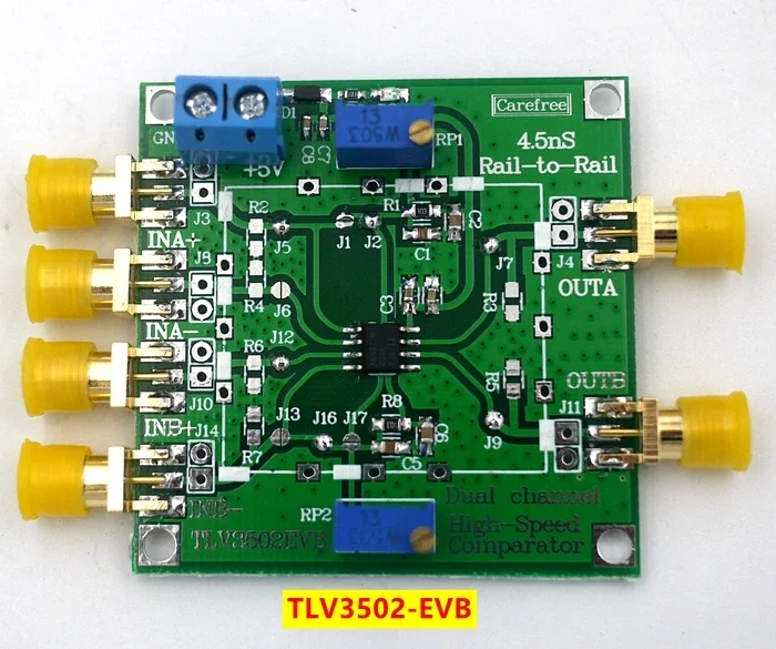 TLV3502 module comparator module TLV3502 dual channel high-speed comparator TLV3501