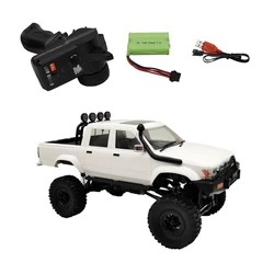 WPL C64-1 1/16 2.4G 4WD RC Crawler Car RTR Full Scale 260 Motor Electric Buggy LED Light Climbing Truck Car Kids Gift