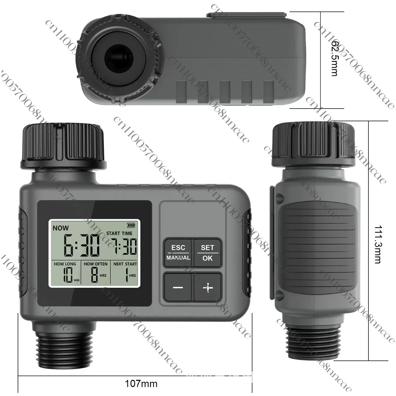 Intelligent irrigation controller Outdoor garden watering controller Gardening potted plants Automatic irrigation Timed flower