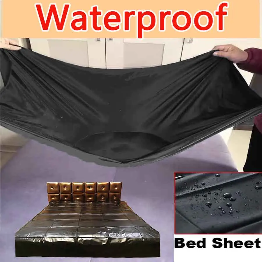 Bed Vlakke Laken PVC Waterdichte SPA Matrashoes Volwassen Urine pad Oliebestendig Volledige Queen King Pad Game Massage Mat Cussie