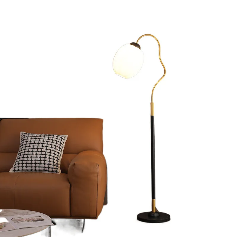 Floor lamp living room sofa medieval decoration atmosphere fishing lamp Japanese desk lamp reading lamp