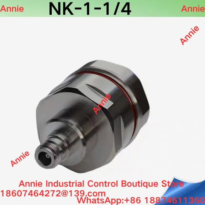 brand-new  13/8 leakage cable joint leakage coaxial cable connector NK-1-1/4 feeder head DIN male head 50-32