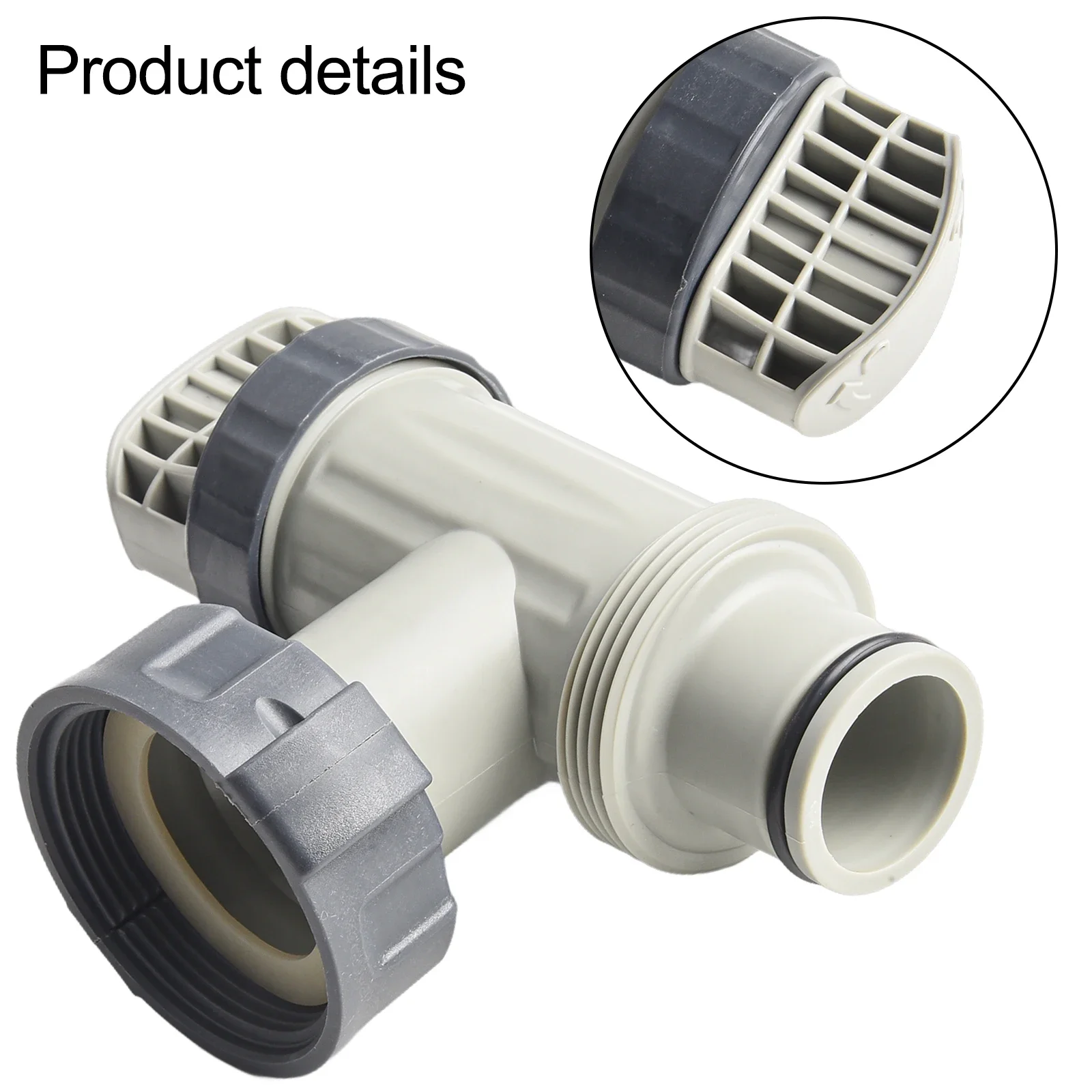 2PCS Plunger Valves Hose O-rings Step Washers For Intex 10747 Large Pool Plunger Valve Assembly Filter Pump Pool Accessories