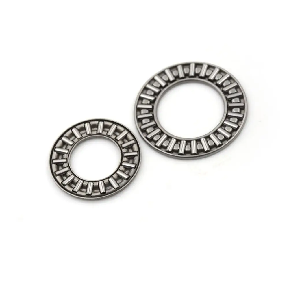 10Sets AXK0619-3047 Thrust Needle Roller Bearing Chrome Bearing Steel 2AS Washers Plane Thrust Bearing Steel Cage 4mm Thickness