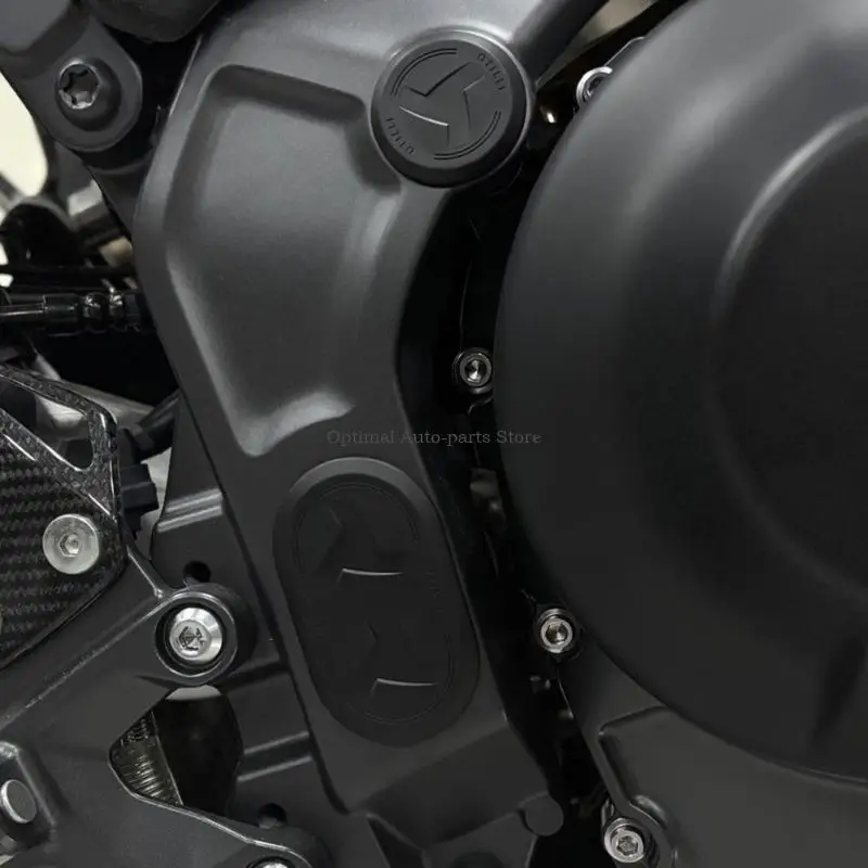 Model Specific Frame Hole Covers 8PCS Elastomer Caps Dust Motorcycle Accessories Suitable for Bike MT-09