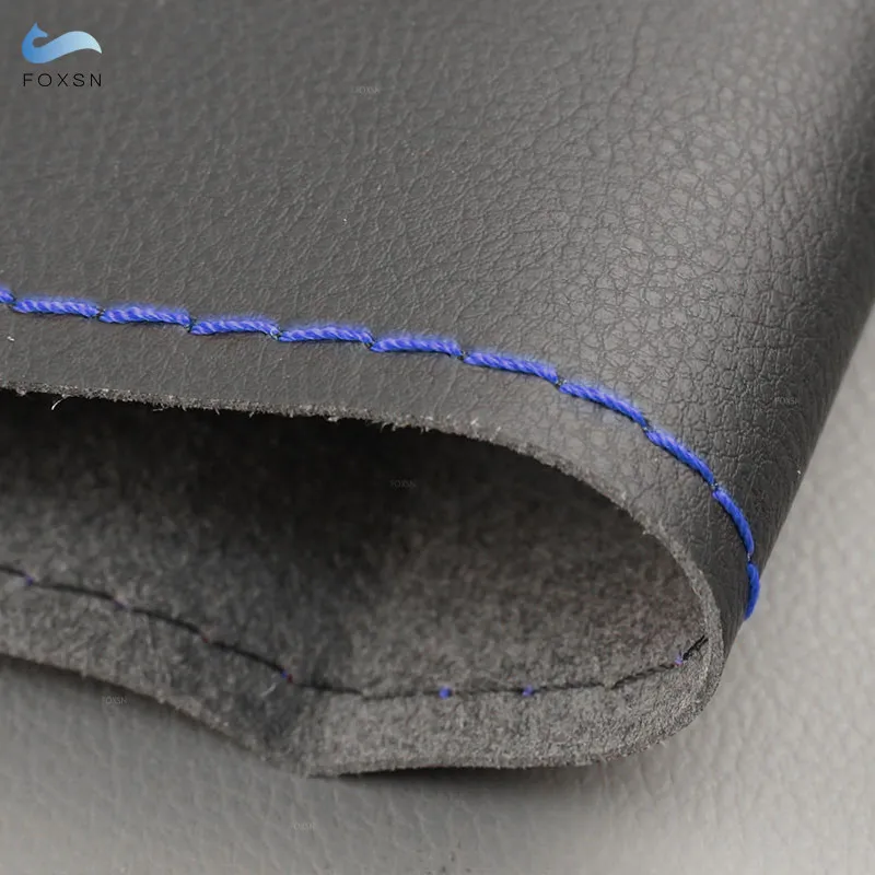 For Toyota Land Cruiser Prado 2004-2009 Tacoma 4Runner Highlander Lexus LS400 GX470 Car Interior Steering Wheel Leather Cover