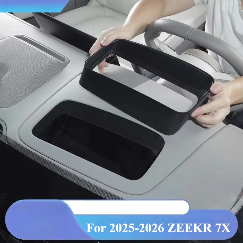

For 2025-2026 ZEEKR 7X HUD Protective Cover Dust Proof Cover Frame Trim Car Interior Refit Decorative Accessories