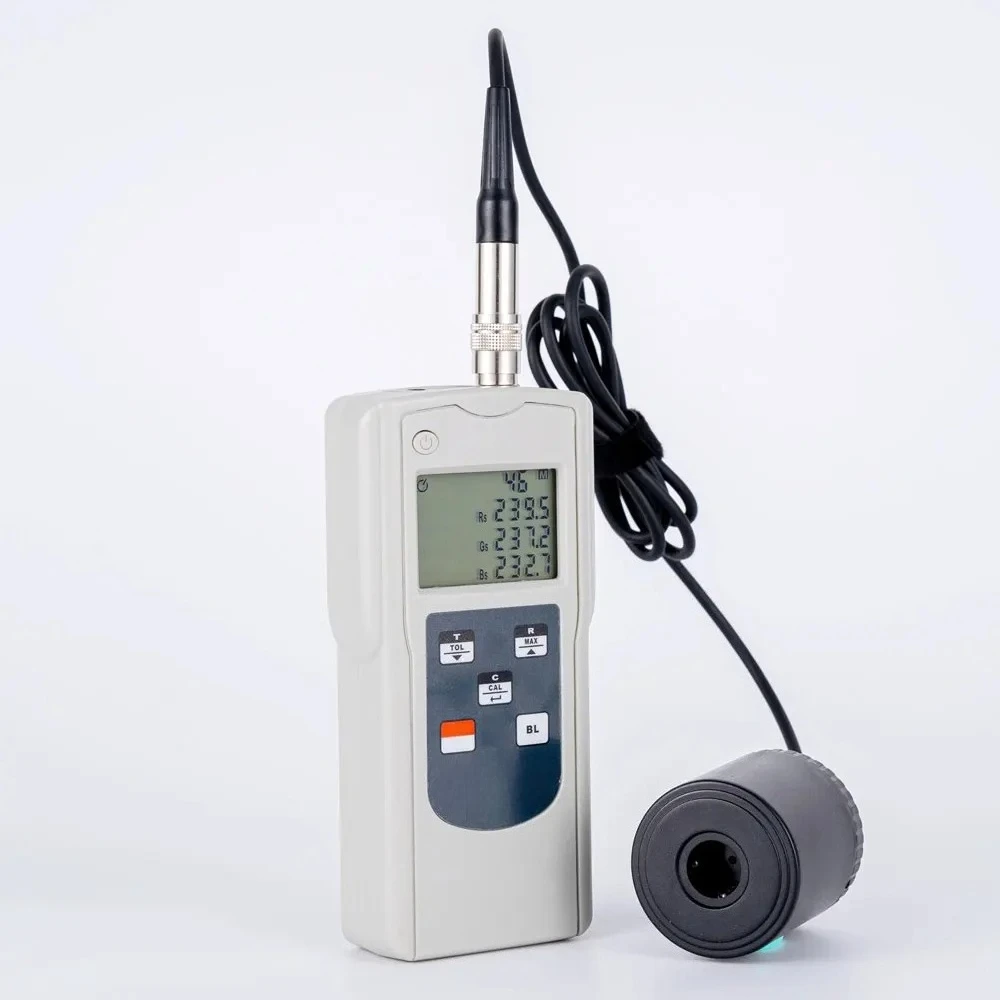 AC-115S Triple 4 Digit LCD Display Digital Color Meter Colorimeters