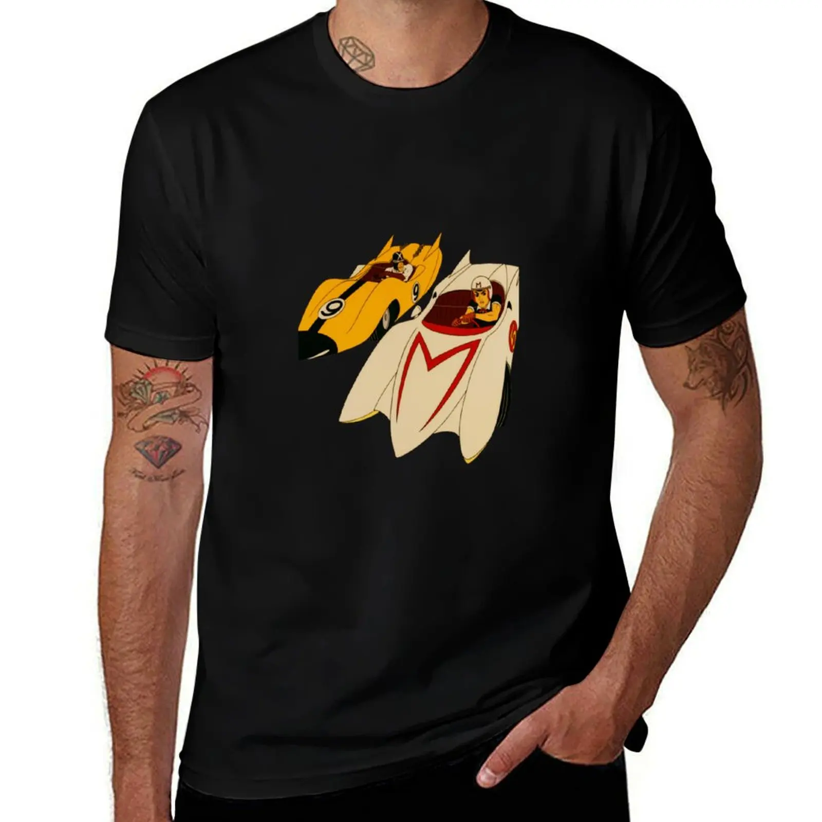 speed vintage- Limited Edition Perfect Gift Love speed racer T-Shirt Festival Short Sleeve T-Shirt