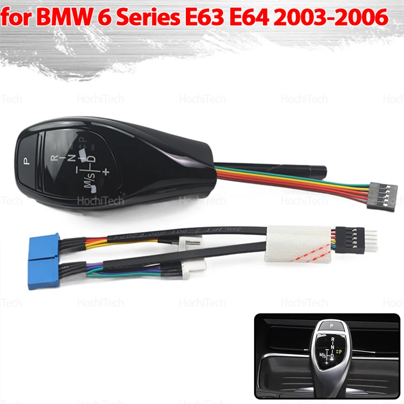 

LED Car Styling Replacement for BMW 6 Series E63 E64 Pre-facelift 2003 2004 2005 2006 Automatic Gear Shift Handle