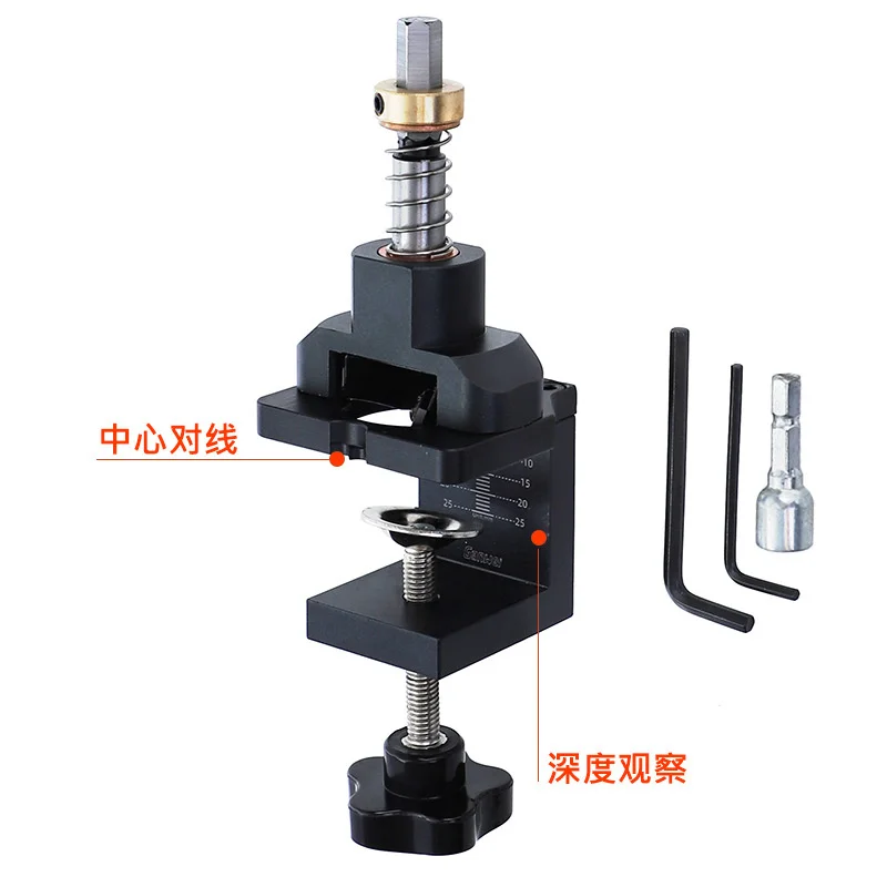 35mm Woodworking Drilling Tools Hinge Punching Locator Multi-functional Cabinet Hardware Jig Door Hinge Installation Aid