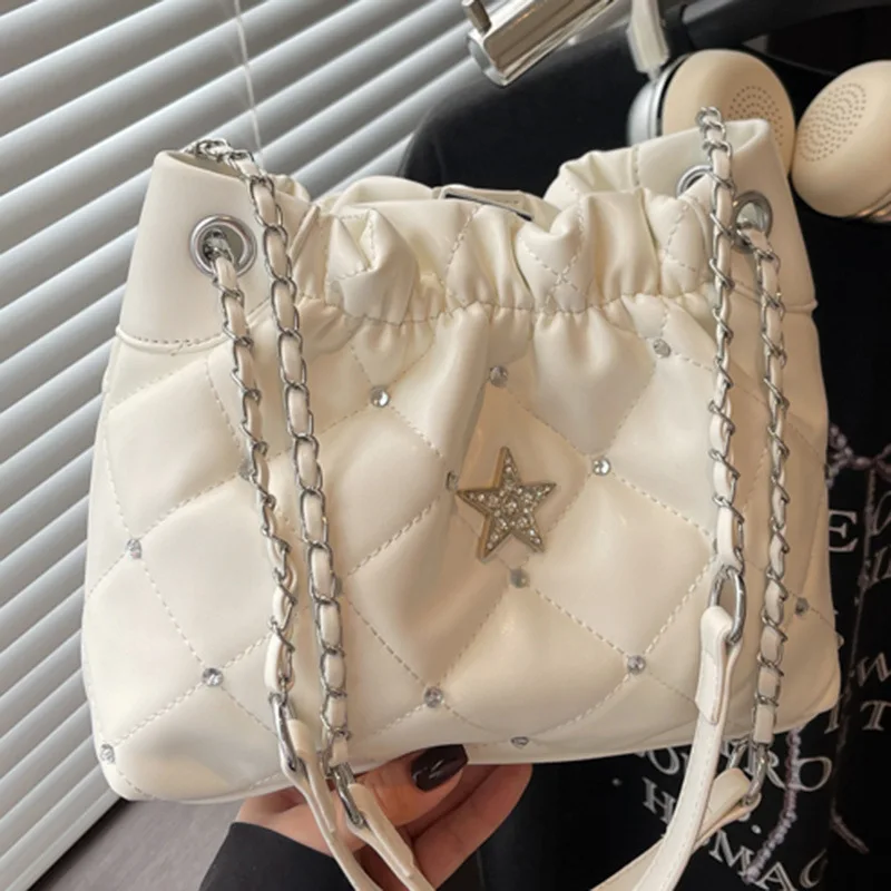 

2025 Summer New Casual Chain Bag Women Stylish High-value Shoulder Crossbody Fashion Purse