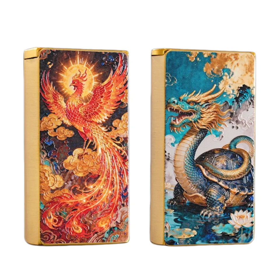 Wholesale of DC16 Elevator Color Printed 3D Embossed Loud Inflatable Lighters & Metal Three-Dimensional Direct Jet Lighters