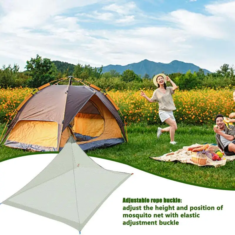 Camping Bed Canopy Outdoor Camping Tarpaulin Awning Camping Dorm Net Tent Bed Net For Sleeping Bag Tent Camping Tool