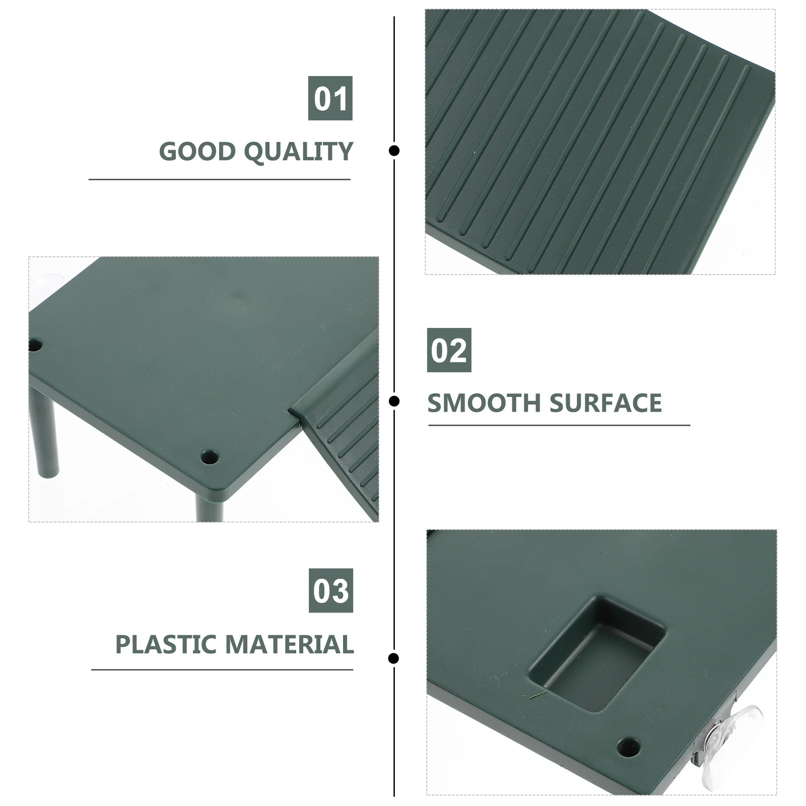 

Turtle Terrace Basking Platform Large Tank Aquatic Turtles Reptile Decor Plastic Accessories Perch