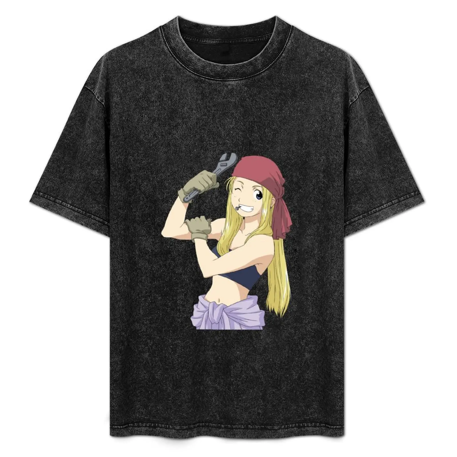 

Winry Rockbell - Fullmetal Alchemist T-Shirt sublime funny meme t-shirts essential t shirt mens shirts graphic tee